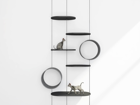 Modern cat climbing frame
