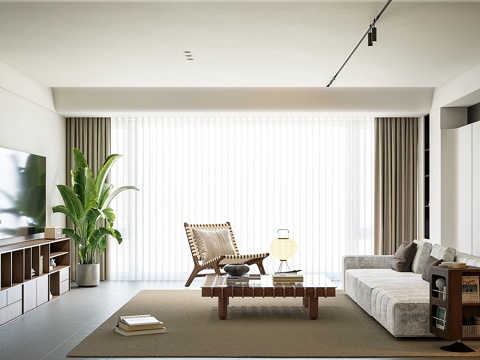 Mid-century Style Living Room