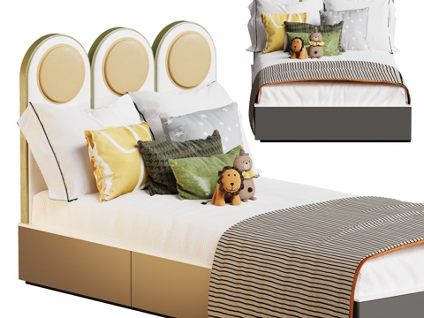 Modern kids Bedding pillow