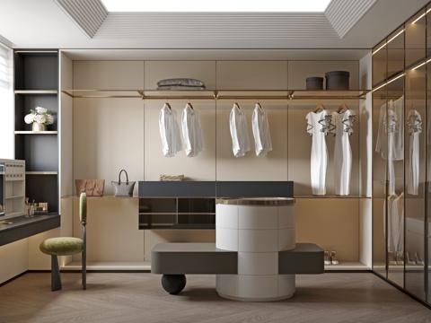 Modern Cloakroom