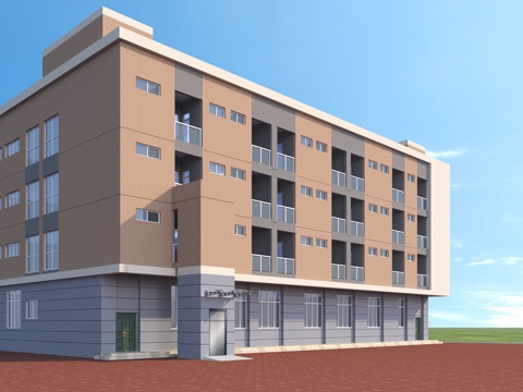 Elevator dormitory building