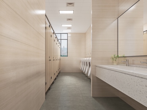 Modern public toilet toilet shopping mall toilet school toilet female bathroom male bathroom