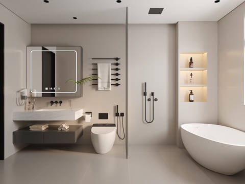 Modern Toilet Bathroom Cabinet Toilet Bathroom Supplies