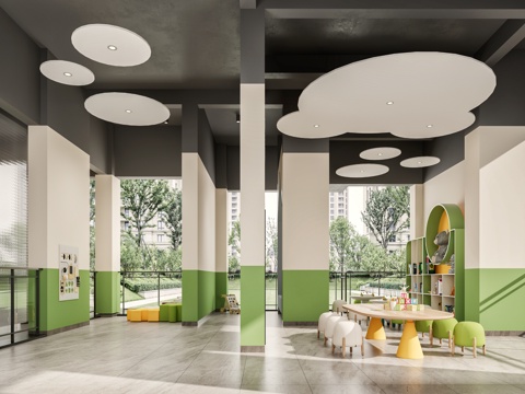 Children's entertainment area