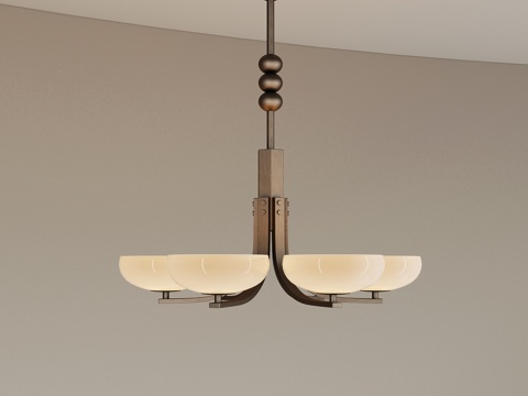 Mid-century Style DiningRoom Chandelier Multi-head Chandelier Metal Chandelier Art Chandelier Large Chandelier