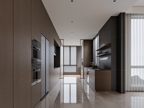 Modern style home kitchen