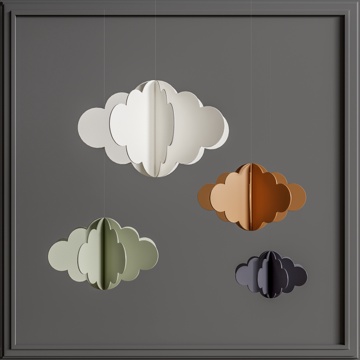 Modern cloud pendant
