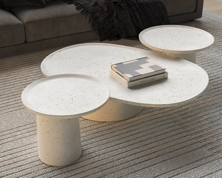 Molteni & C Combination Coffee Table Round Coffee Table