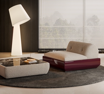 Suppermoon Single Sofa Single Sofa Coffee Table
