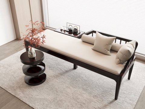 New Chinese-style chaise longue