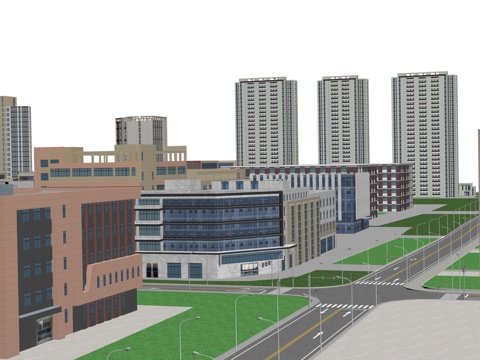Smart Project Digital Twin Industrial Park Science and Technology Park