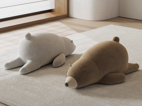 Teddy Bear Low Foot Stool Teddy Bear Beanbag Creative Lazy Sofa Cartoon Lazy Sofa