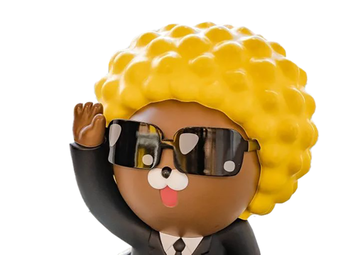 Wall Art Device Internet Celebrated Doll Decoration Internet Celebrated Card Shop Decoration Wall Internet Celebrated Doll