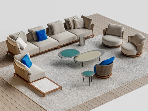 Daylight Sofa Coffee Table Combination Living Room Sofa