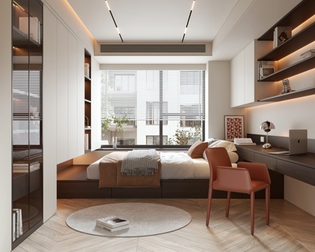 Modern Tatami Bedroom