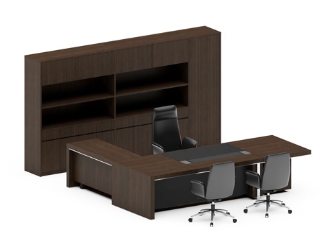 Front chair file back cabinet