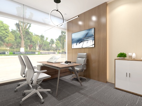 Modern Simple Manager Office Chairman's Office