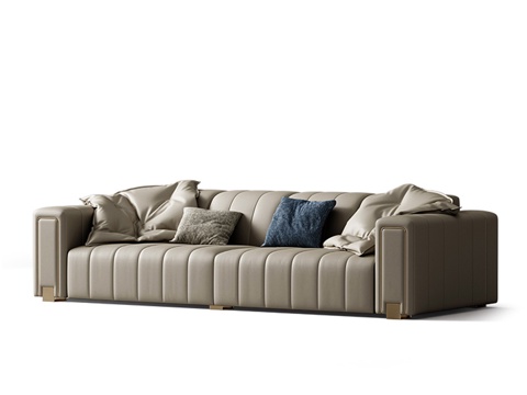 Italian Style Sofa Middle Ancient Affordable Luxury Style Sectional Sofa Multi-person Modern Sofa