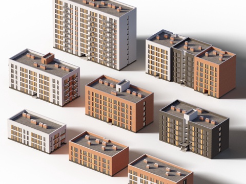 MODERN RESIDENTIAL ARCHITECTURE MODEL