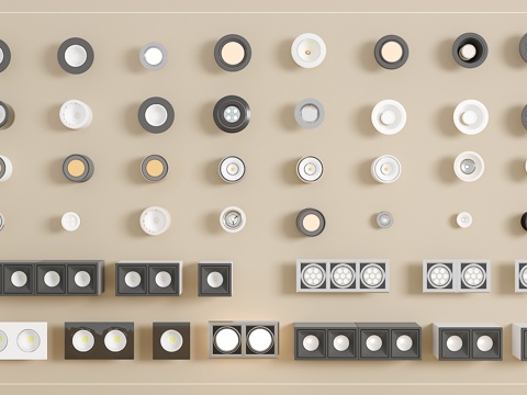 Track Spotlight Downlight Linear Light Embedded Downlight Magnetic Spotlight