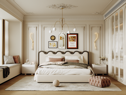 French Home Bedroom Master Bedroom
