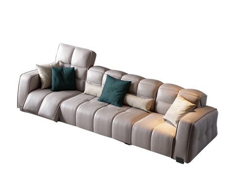 Italian medieval Affordable Luxury Style Sectional Sofa multi-person modern sofa