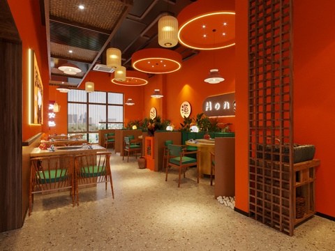 Modern Affordable Luxury Style Pot Chicken DiningRoom
