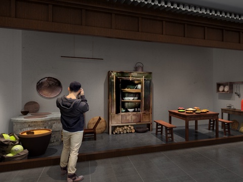 Museum Old Building Ancient Kitchen