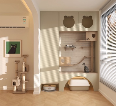 Modern cat crawler cat nest