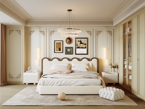 French Home Bedroom Master Bedroom