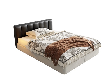 French Antique Single Bed