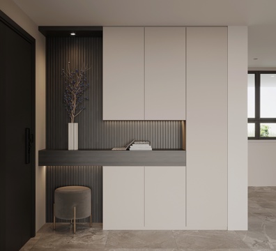 Modern Italian Shoe Cabinet Entrance Shoe Cabinet