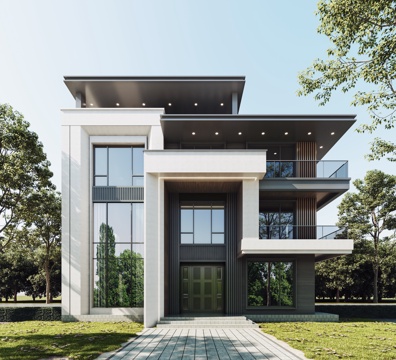 Modern single-family villa
