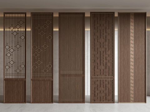 Neo-Chinese Style Panel
