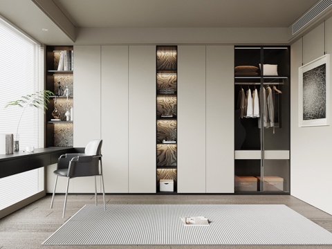 Modern Cloakroom Study Dresser