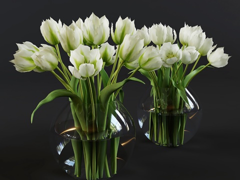 Modern Vase Flower Glass Vase Flower arrangement Flower combination