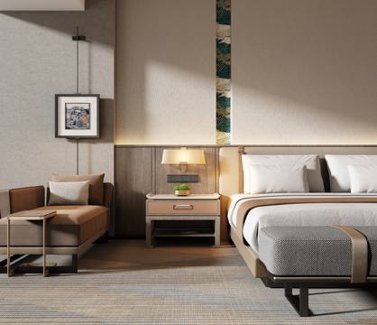 CCD Modern Affordable Luxury Style Hotel Room Hotel Suite Hotel Big Bed Room Hotel Standard Room Hotel