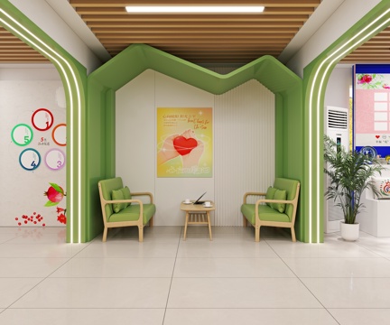 Leisure area Convenience station Activity center Leisure sofa