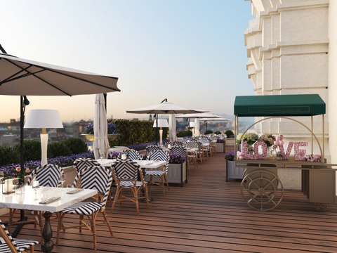 Outdoor open-air DiningRoom