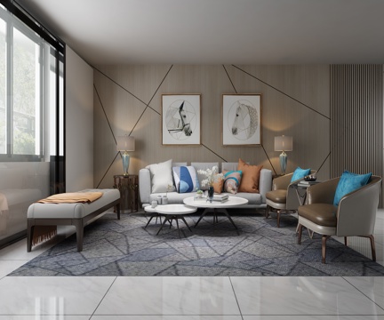 Modern Sectional Sofa Coffee Table