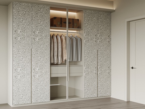 Modern Italian Wardrobe Finished Wardrobe
