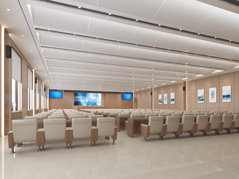 Modern lecture hall