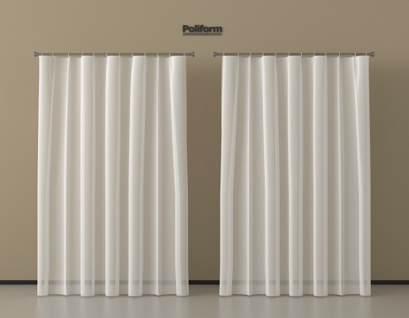 Modern Curtain Gauze Curtain Pleated Curtain