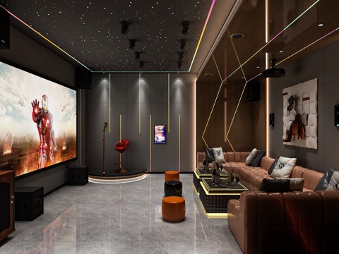 modern video room