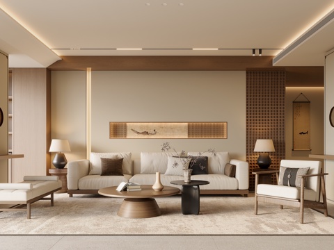 Song's Aesthetics Living Room Sofa Combination