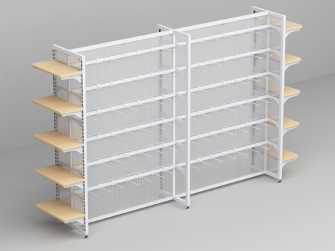 Supermarket convenience store pendant hook shelf