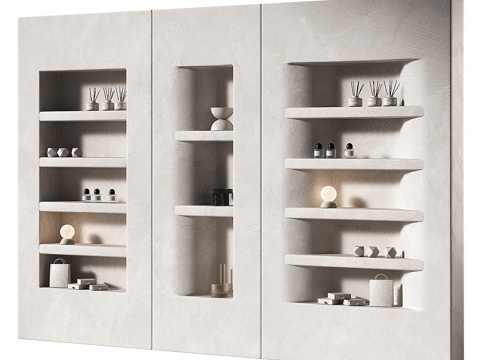 Shelf suit 7. Decorative shelf for niche