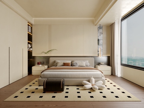 Modern Minimalist Bedroom