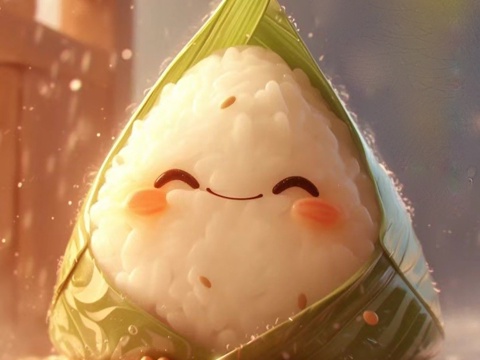 Guochao Net Red Interactive Pushcard Guochao Store Art Device Chinese DiningRoom Art Device Zongzi Traditional Festival