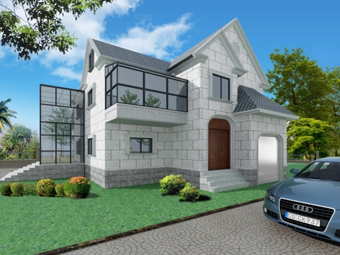 European villa appearance